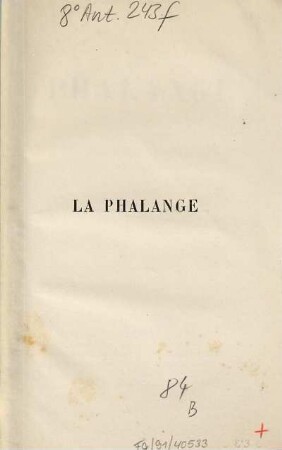 La Phalange Étude philologique et tactique sur les formations d'armées des Grecs dans l'antiquité et sur leur langue militaire