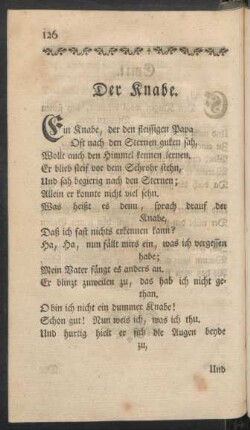 Der Knabe