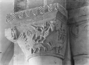 Ehemalige Prioratskirche Sainte-Honorine — Kapitell