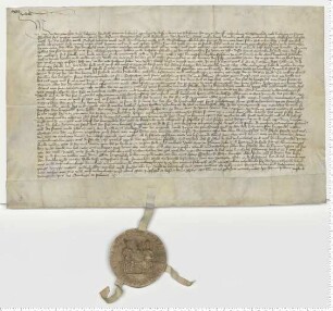Bürgermeister und Ratsmannen der Stadt Bremen schulden Bürgermeistern und Ratsmannen zu Lüneburg 6166½ Mark 2 Schilling und verpfänden dafür ihr Schloss Langwedel auf 6 Jahre.
