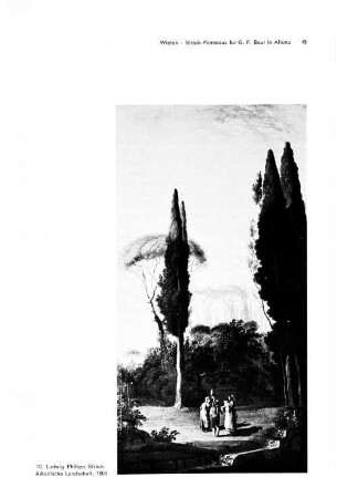 10. Ludwig Philipp Strack: Arkadische Landschaft, 1806