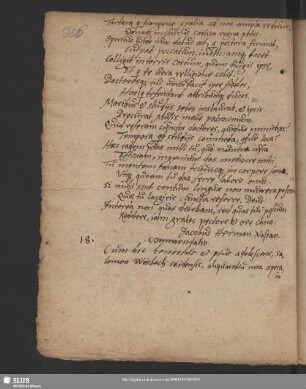 Nr.18-20. Commendatio u.a.