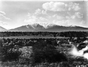 Mount Havard : Blick auf den Mount Harvard, den dritthöchsten Berg der Rocky Mountains.