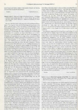 23-24 [Rezension] Prologue and first cycle of speeches, Job 1:1 - 14:22