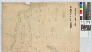 Consolidationsriß von der Zeche Humboldt und der Muthung Odessa