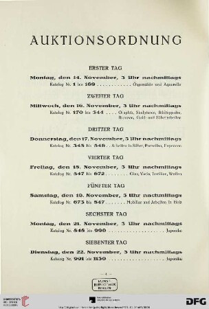 Auktionsordnung