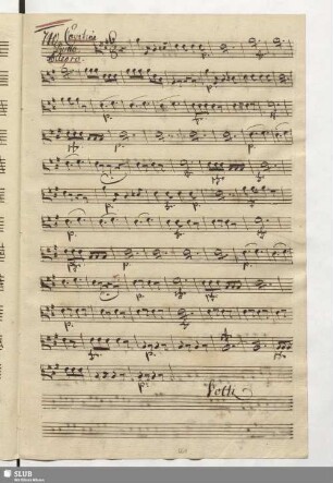 740. Cavatina et Duetto: Care Donne sventurata / Paisiello, G.