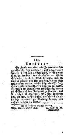 Anekdote : [110.]