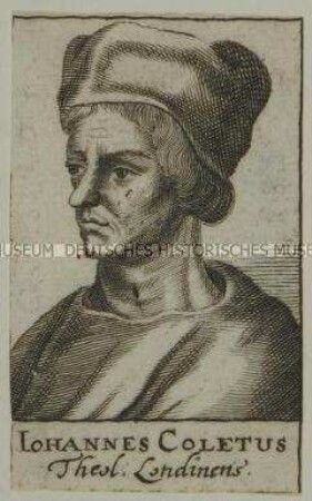 Porträt des englischen Theologen und Humanisten John Colet