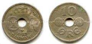 Dänemark, 10 Öre