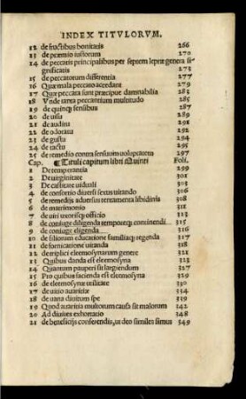 Tituli capitum libri Quinti.