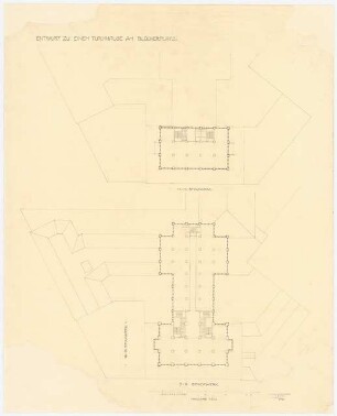 Hochhaus am Blücherplatz, Berlin: Grundriss 7.-9.OG, 16.-19.OG 1:200