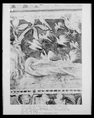 Szenen aus dem Alten Testamen — Erschaffung der Fische und Vögel