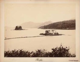 Korfu: Blick auf die sog. Mäuseinsel
