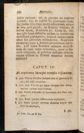 154-168, Caput IV. Ad argumenta hucusque recensita respondetur.