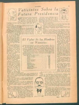 Vaticinios sobre la futura presidencia