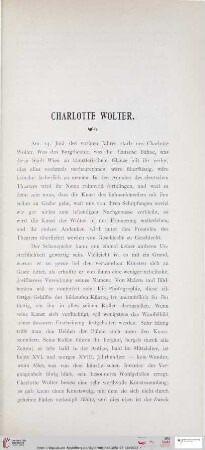 Charlotte Wolter