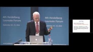 4th HLF – Laureate Lectures: Robert Tarjan
