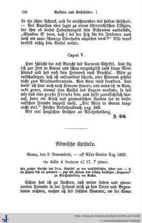 Römische Episteln.