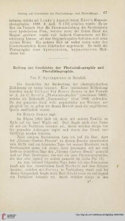 Beitrag zur Geschichte der Photozinkographie und Photolithographie