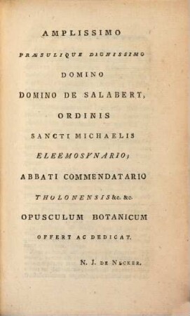Nat. Jos. De Necker, Botan. Serenissimi Electoris Bavaro-Palatini; Historiograph. Utriusq. Ducat. Juliac. Ac Montenensis; Acad. Scient. Mannh. Membr. Ordinarii; Academiar. Divers. Scient. Europæ Soc. Extranei, Corollarium Ad Philos. botanicam Linnæi spectans, generis, speciei naturalis &c., vegetabilium omnium detectorum; fructuum diversorum aliarumque fructificationis partium definitiones expletas, continens : Cum Tabulis Separatis