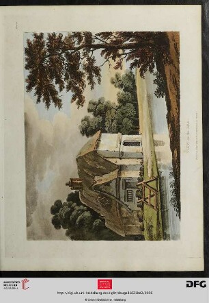 Plate 93 View on the Lea [(koloriert)]