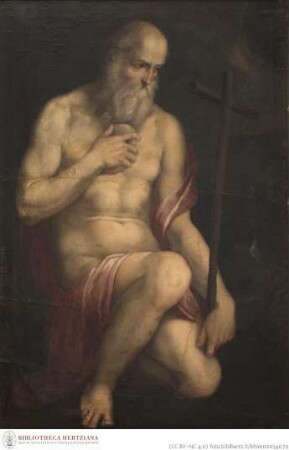 Der heilige Hieronymus als Büßer