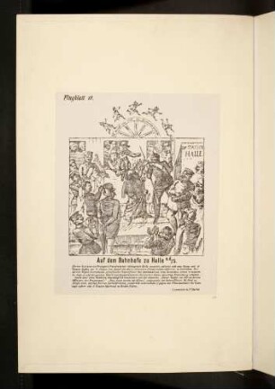 Humoristisch-satyrisches Kriegs-Album. Flugblatt 18