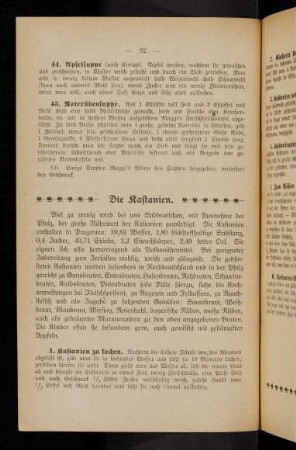 32-33, Die Kastanien