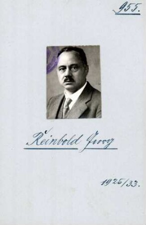Reinbold, Georg, SPD