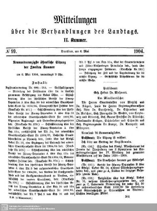 99. Sitzung