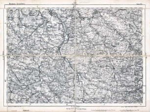 Reymann's Special-Karte, [Blatt] 252. Luneville