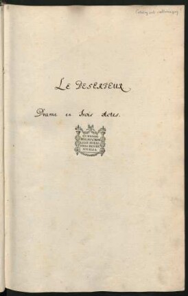 Le Déserteur