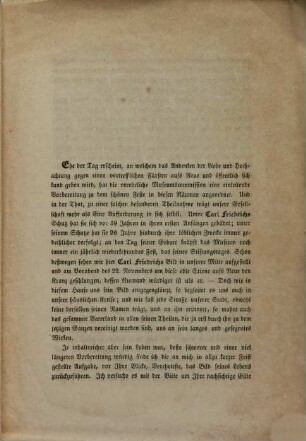 Carl Friedrich, Großherzog von Baden : Am 21. November 1844 im Museum zu Carlsruhe durch Carl Friedrich Vierordt gehaltener Vortrag