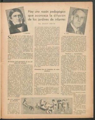 Hay una razón pedagógica que aconseja la difusión de los jardines de infantes