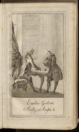 Emilia Galotti. Aufz. 1. Auft. 8