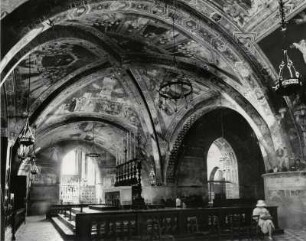 Fresken in der Unterkirche von Assisi