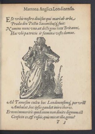 Matrona Anglica Londinensis.
