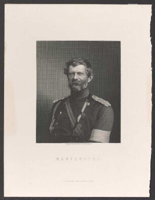 Porträt Edwin von Manteuffel (1809-1885)
