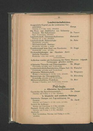 Philologie.