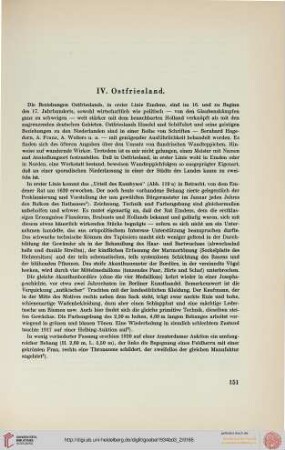 IV: Ostfriesland