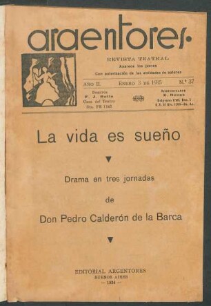 1935003700: Teatro clásico