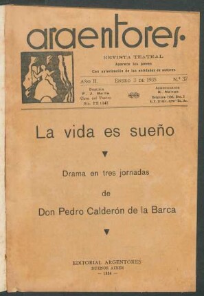 1935003700: Teatro clásico