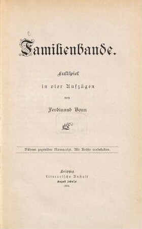 Familienbande