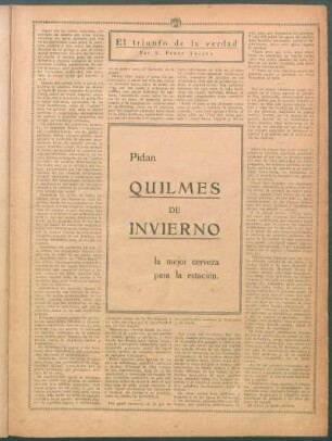 El triunfo de la verdad