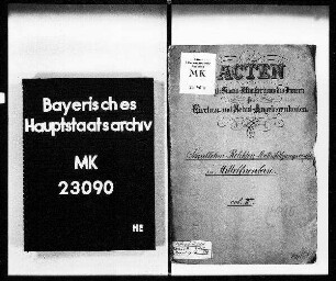 Volksschulwesen: Mittelfranken: Schullehrer-Relikten-Unterstützungsverein