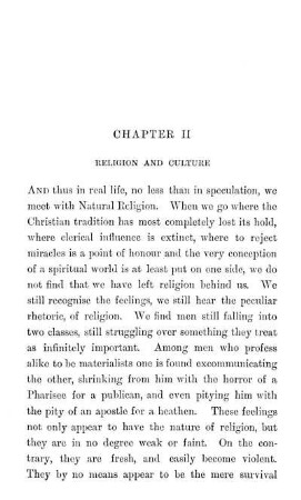 Chapter II Religion And Culture