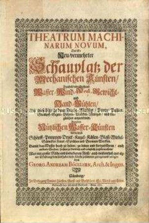 Lehrbuch zum Wasser- und Mühlenbau