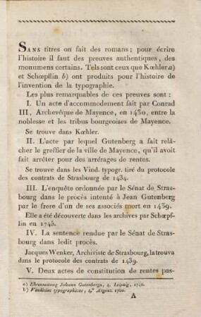 Essai d'Annales de la vie de Jean Gutenberg, inventeur de la typographie