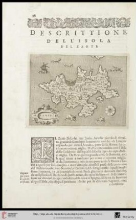 Descrittione dell‘ Isola del Zante